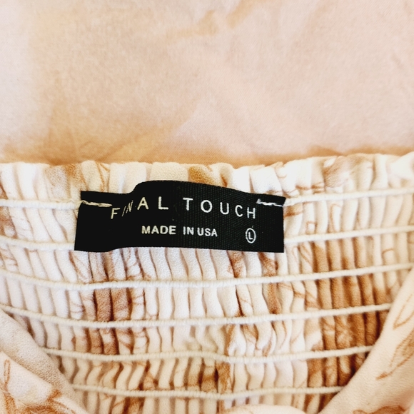 Floral De Coca Midi Sundress Size L - Picture 9 of 11